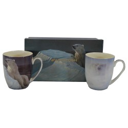 McIntosh Fine Bone China - Robert Bateman Mug Pairs